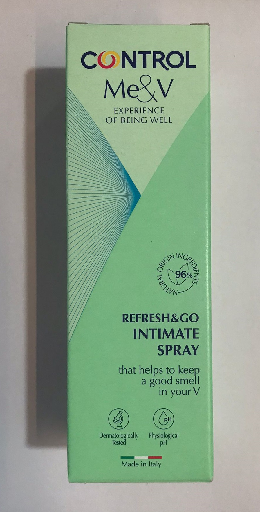 CONTROL ME&V Refresh&Go Spray Intimo